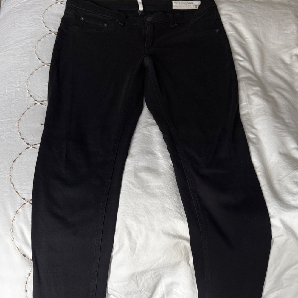 Rag & Bone Jet Black Jeans